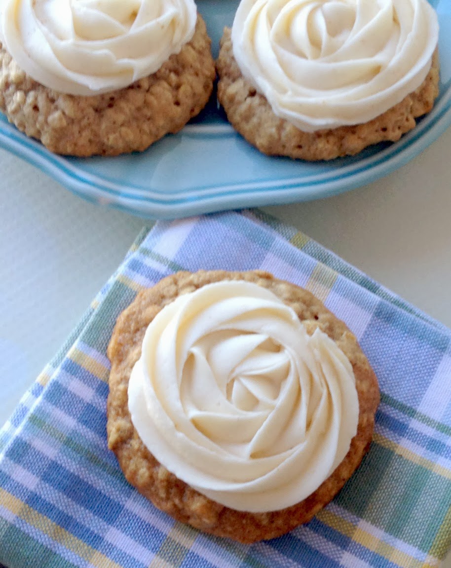 Crazy for Cookies and more Buttermilk Oatmeal Cookies with Browned