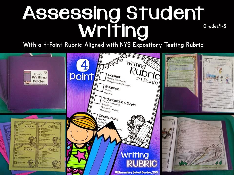 Writing assessment tools for elementary image