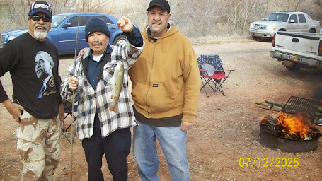 1st catch for Historian David Lopez Jr.