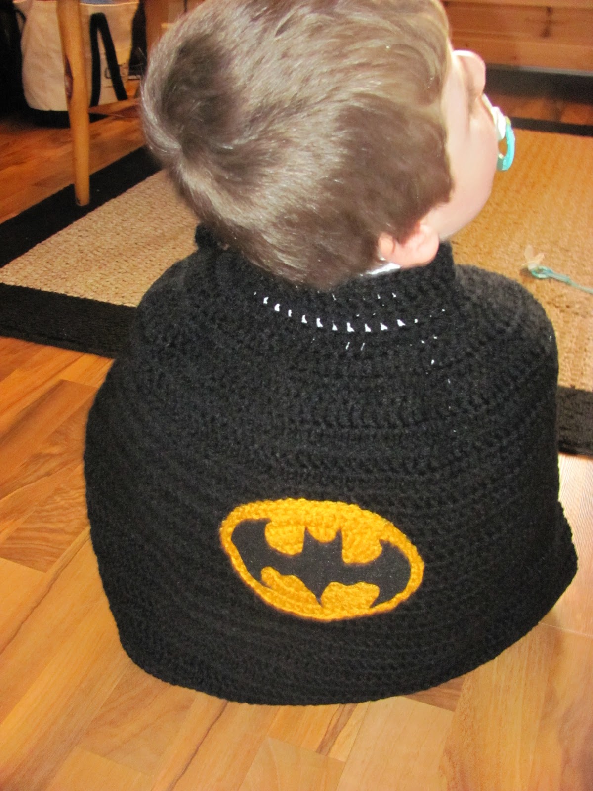 Laura Michels Crazy Crochet Lady Batman Cape!