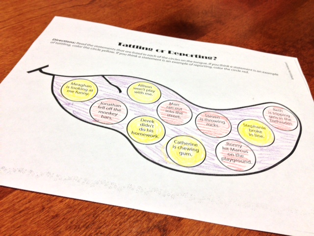 With Love and Guidance: A Bad Case of Tattle Tongue