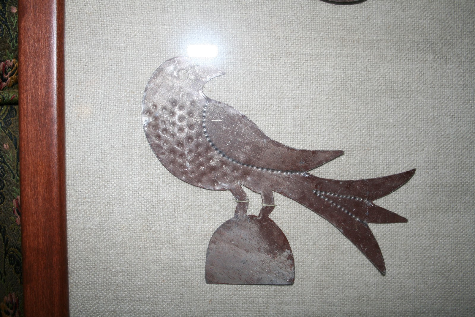 Quilting on the Mon Antique Metal quilt templates