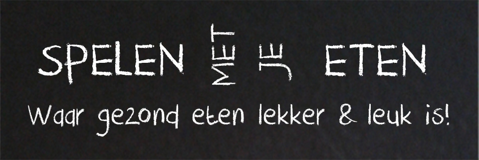 Spelen met je eten
