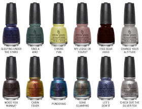 China Glaze The Great Outdoors Collection via @chalkboardnails
