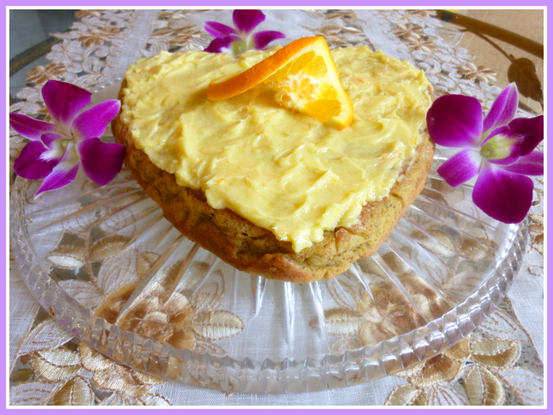 SPLENDID LOWCARBING BY JENNIFER ELOFF ORANGE CAKE WITH ORANGE BUTTER ICING