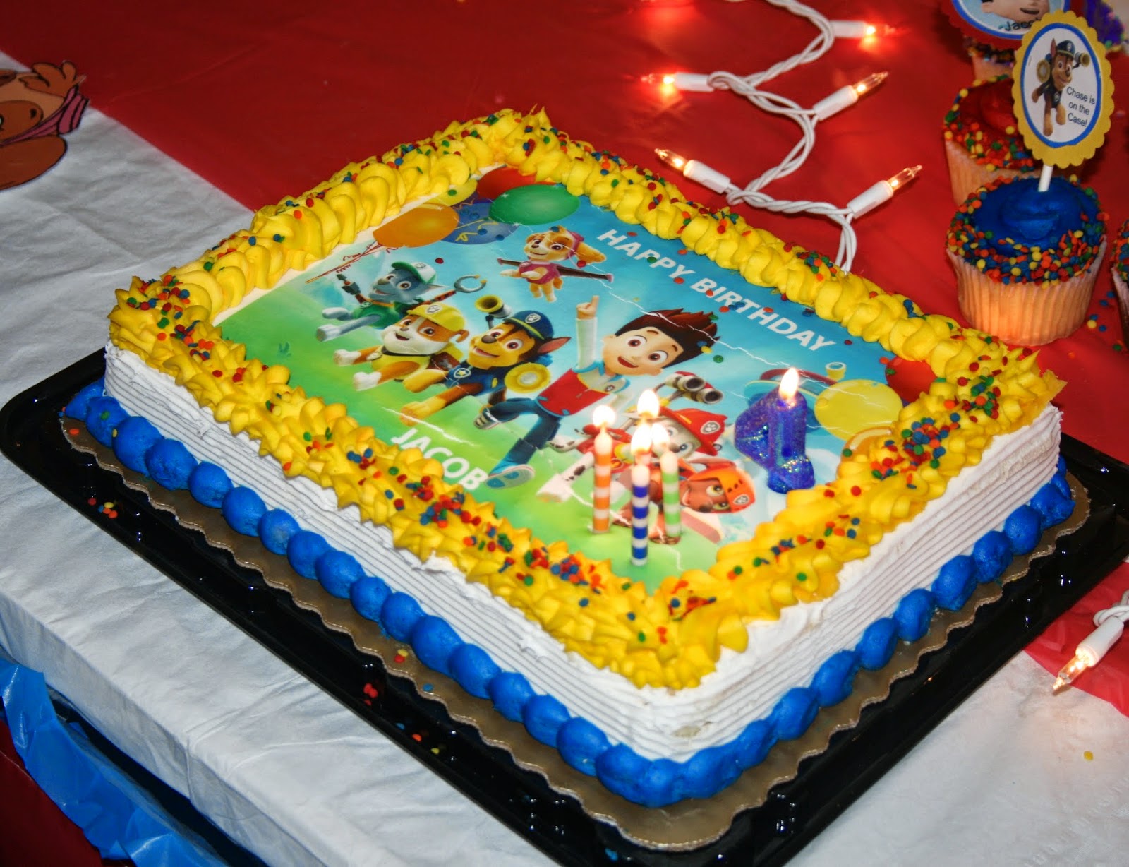 Paw Patrol Cake Rectangular Paw Patrol Cake Rectangular