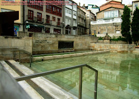 Piscinas termales de Las Burgas, en Ourense