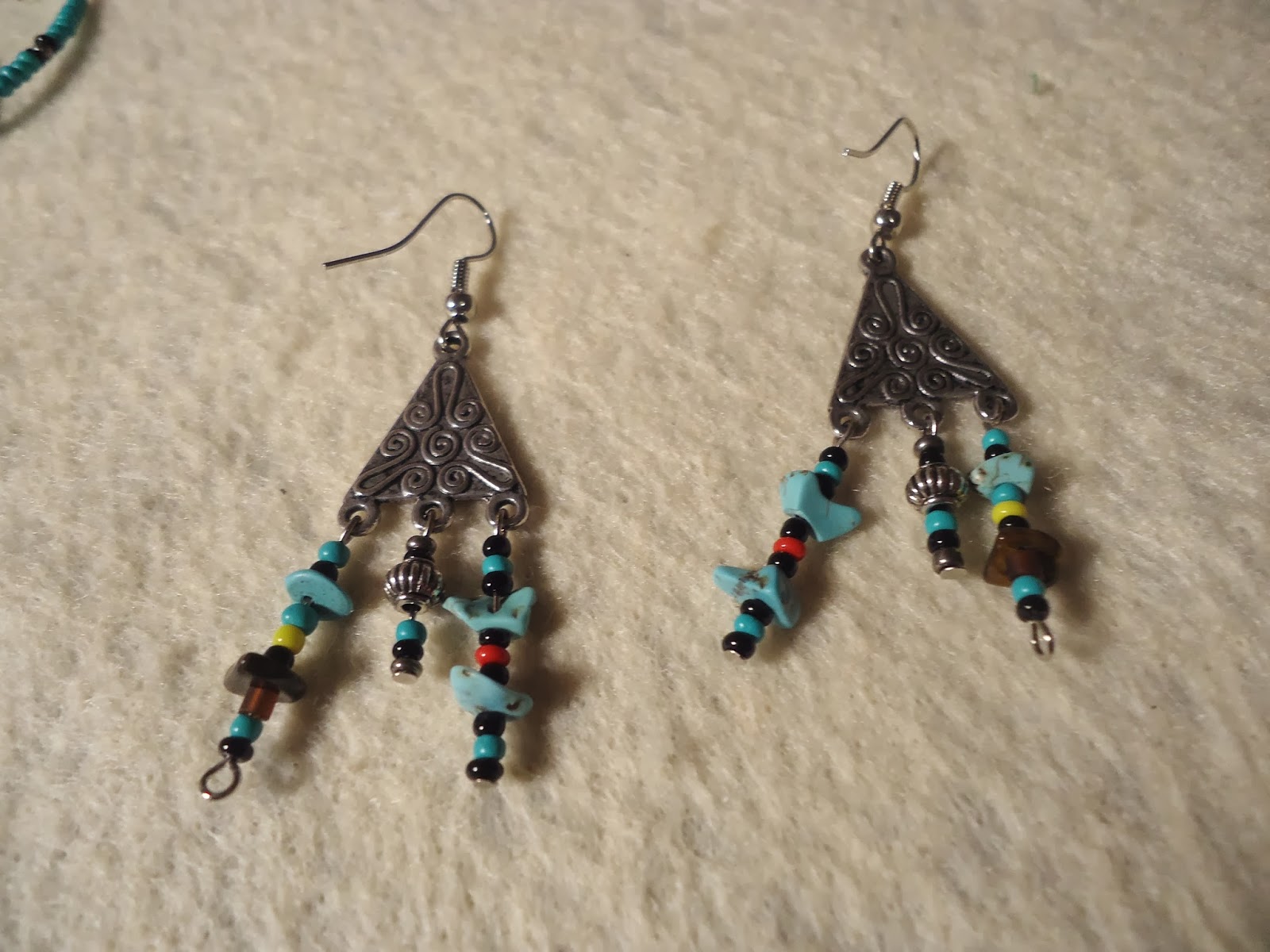 Beads with Many Colors Indian Jewelry