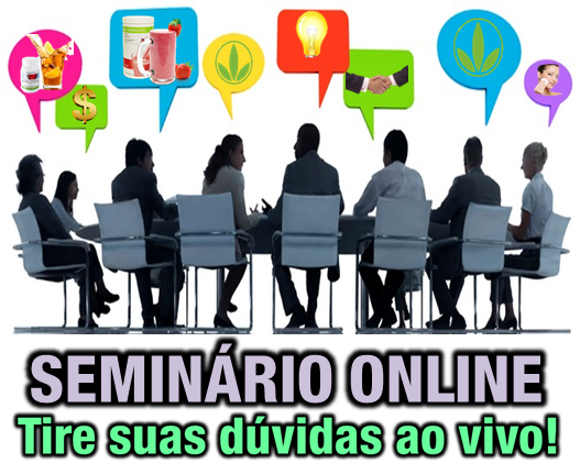 Temos seminários online ao vivo todas as segundas e quartas as 21 horas!