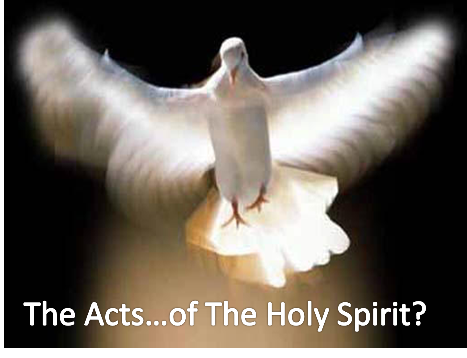 HOW IN THE WORLD!! "What's in a Name?... Waiting on the Spirit (A