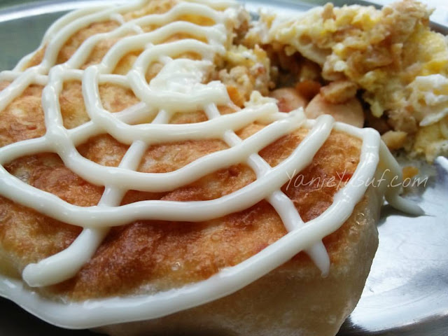 roti hawaii warisan ayah 3q, roti hawaii, roti spider