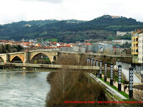 Vistas del Puente Romano de Ourense