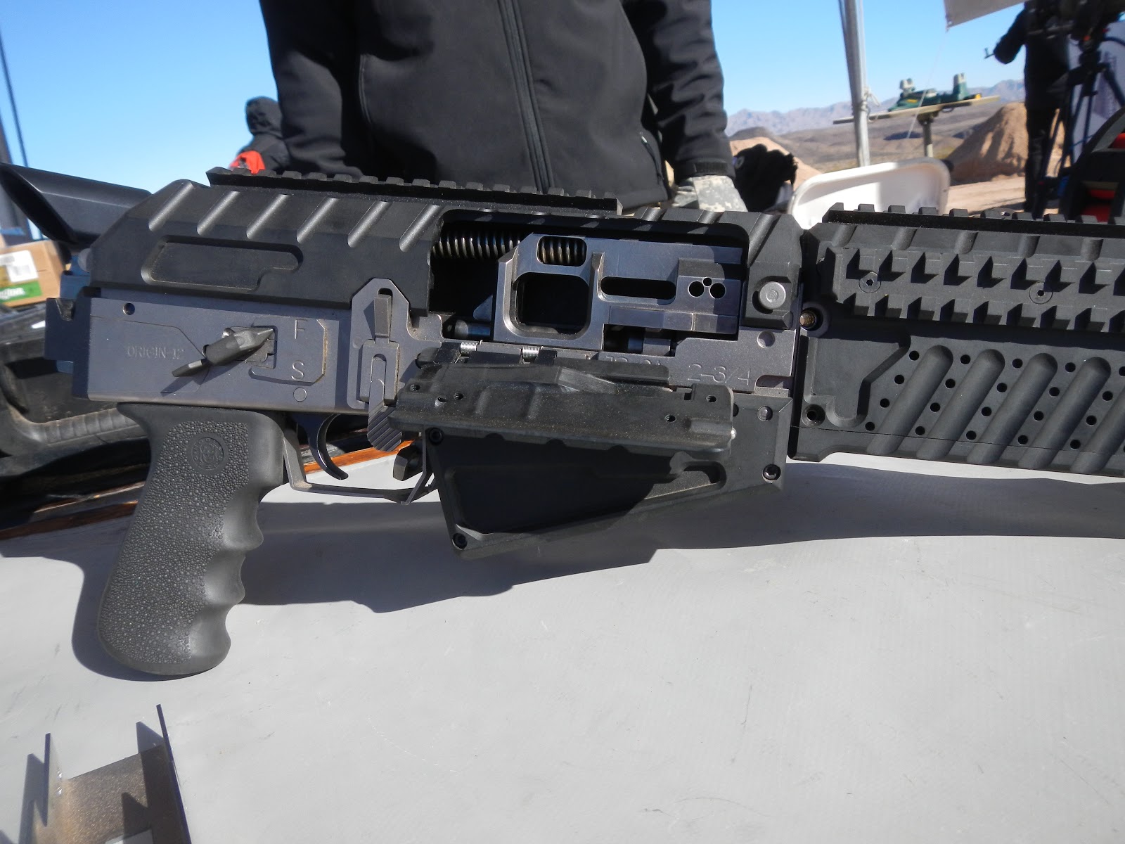 2013 SHOT Show Media Day: Fostech Arms Origin 12 Shotgun.