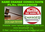 CHANGE OF NAME CONSULTANTS