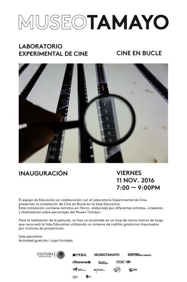 cine en bucle, 2016