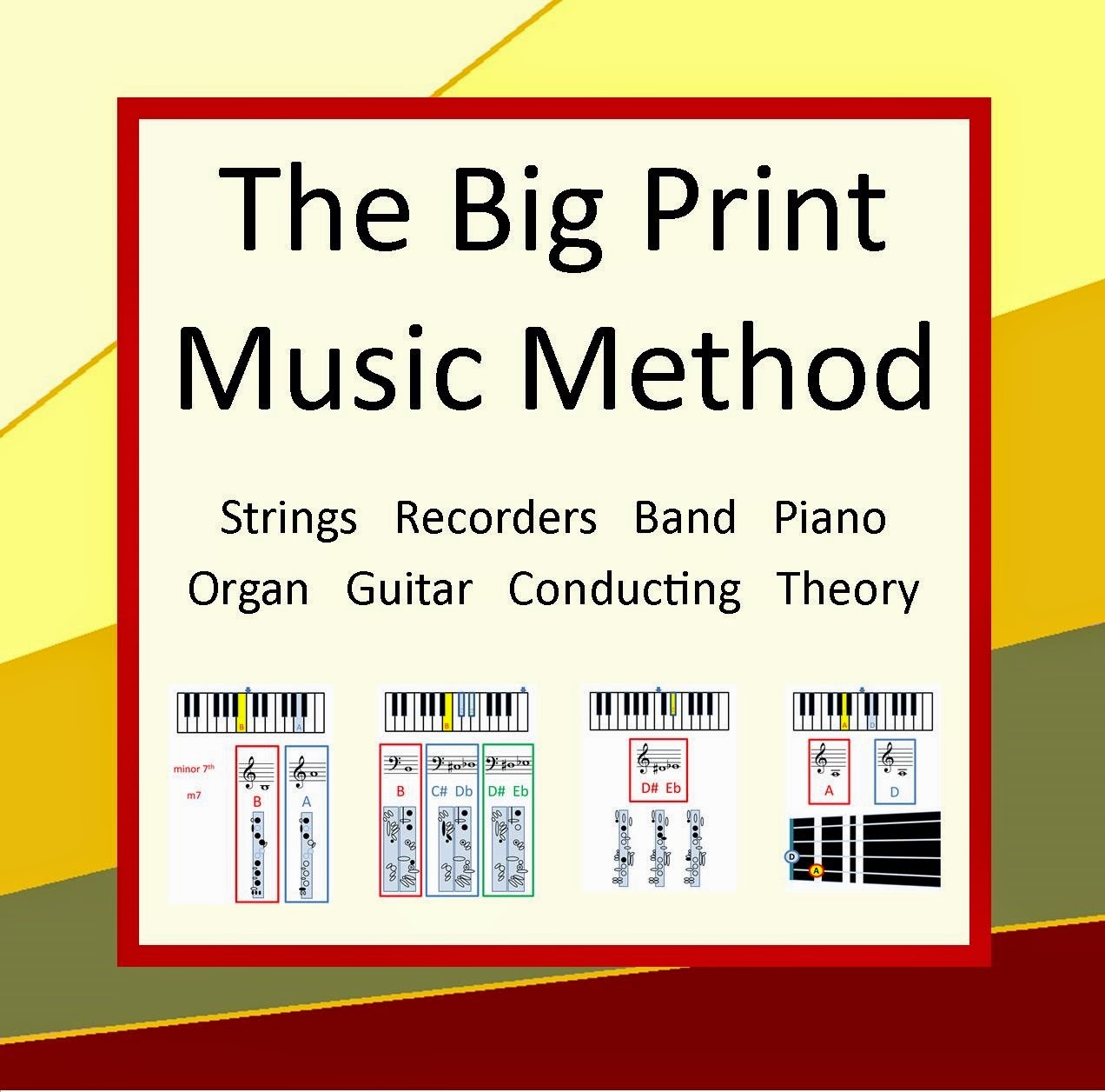 Big Print Music Method