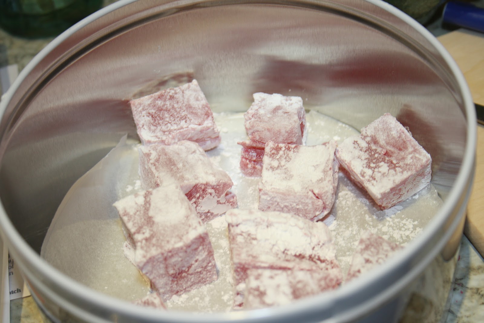 Caroline Makes Food From Fiction Turkish Delight