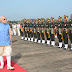 PM Modi Inspects Guard of Honour At INS Garuda Naval Air Station In Kochi