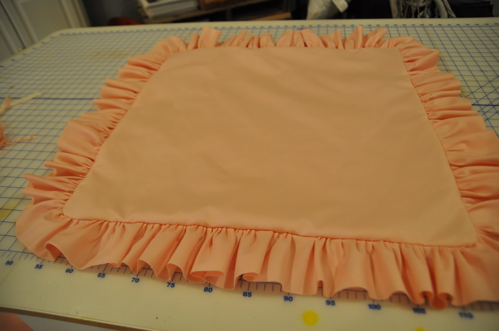 Kendall Boggs Fine Arts and Crafts How to Make a Ruffled Pillow Sham