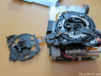 disassemble infrared camera canon lens