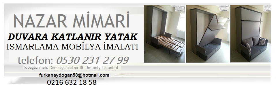 cift kisilik duvar yataklariDUVARA MONTE KATLANIR YATAK YAPIMI