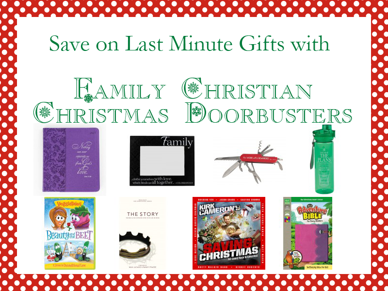 Save On Last Minute Gifts With Family Christian Christmas