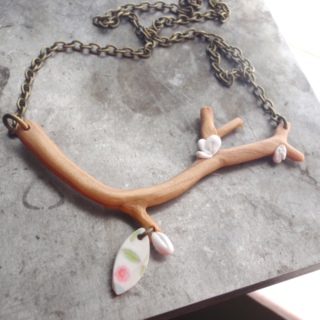 Sun Ah Blair Jewelry Tree Branch Necklace