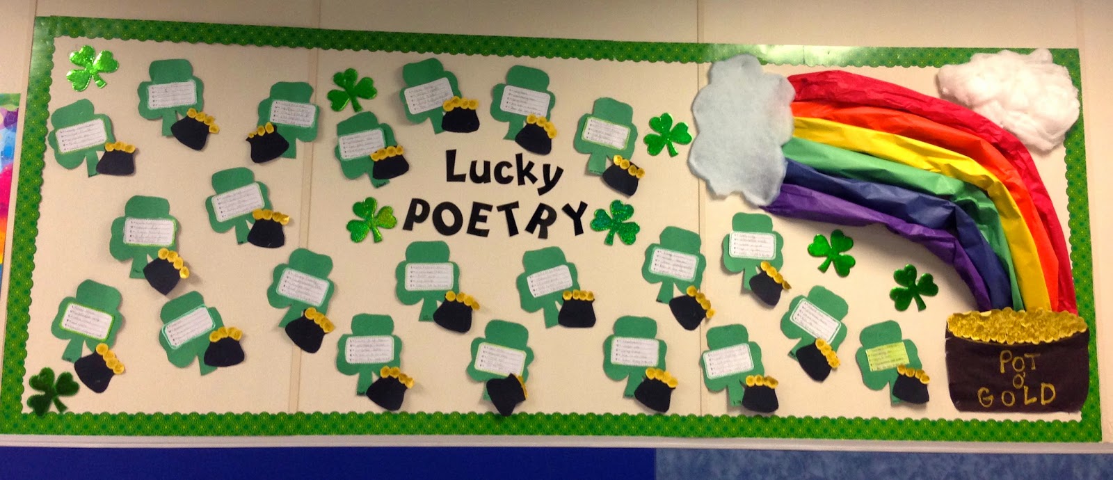 Mrs. MeGown's Second Grade Safari LUCKY Acrostic Poem Craftivity FREE