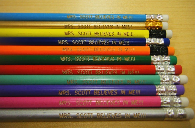 Not Just for Elementary Personalized Pencils