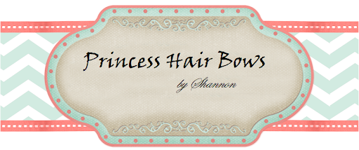 Princess Hair Bows by Shannon
