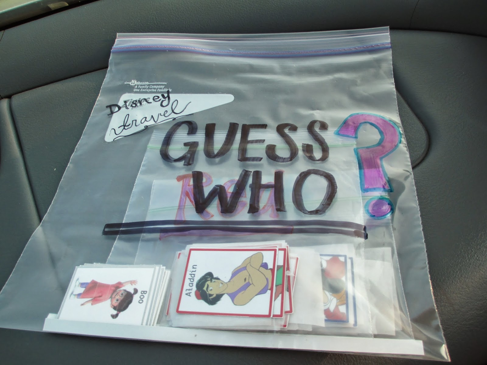 Make It Scrappin DIY Travel Guess Who, Disney Style