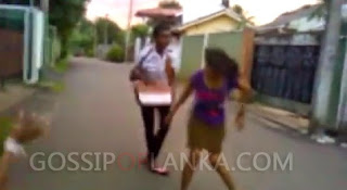 Sri Lankan Girl and Boy Fighting On The Road - Wariyapola Incident Part:2 Sri Lankan Girl and Boy Fighting On The Road - Wariyapola Incident Part:2