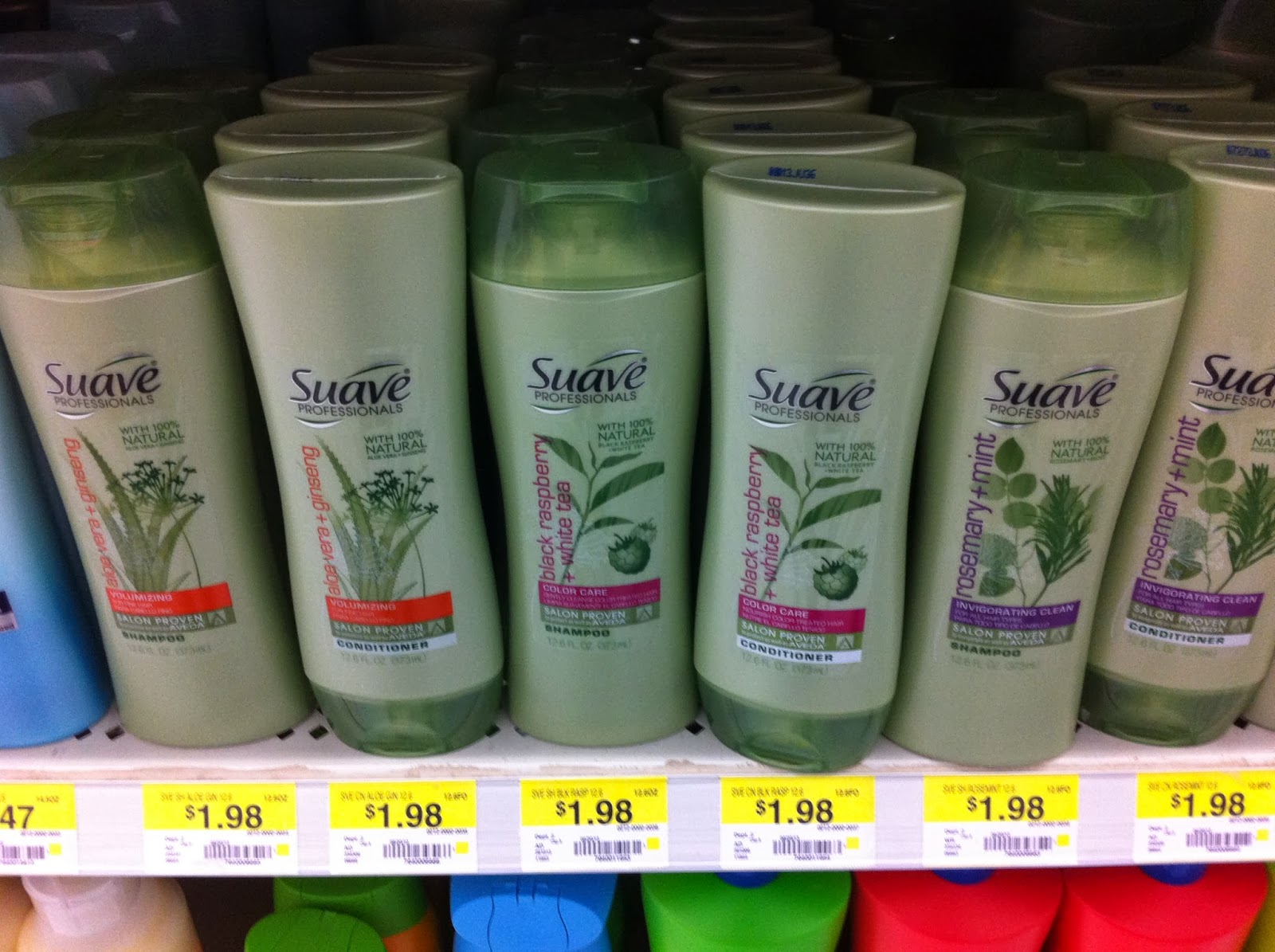 Heart of Texas Coupon Gal Walmart 0.48 for Suave Professionals