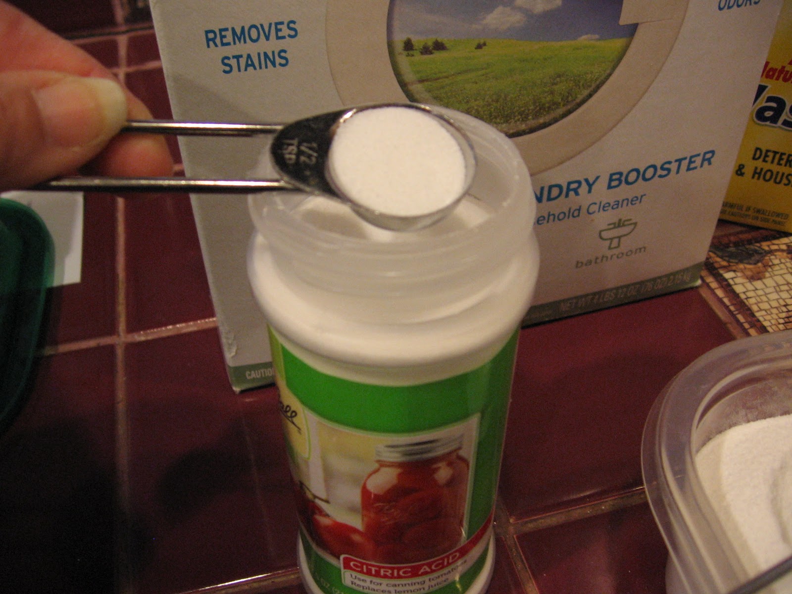  Whitfield's Home ♥ In The Country Homemade Dishwasher Detergent