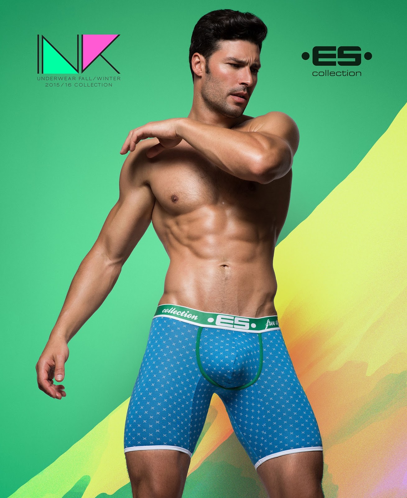 ES Collection presents INK campaign for F/W 2015 underwear collection