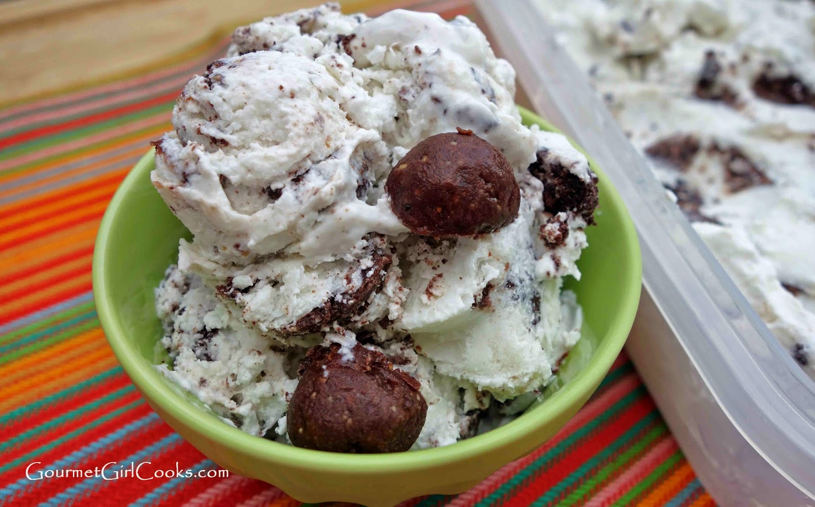 Gourmet Girl Cooks Brownie, Chocolate Chip & Mini Fudge Ball Frozen