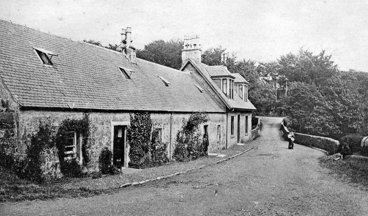 Tour Scotland Photographs Old Photograph Bridgend Lochwinnoch Scotland