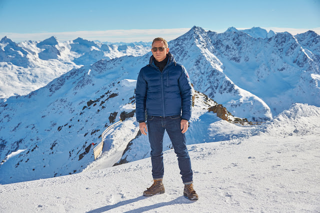 Daniel Craig commences filming SPECTRE in Solden, Austria
