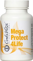 Prikaz kutije Mega Protect 4Life - pripravka za zaštitu stanica organizma