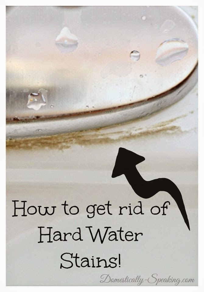 Best DIY Projects How to Get Rid of Hard Water Stains