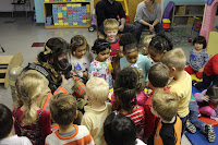 Cleveland Heights Firefighters visit Fairmount Church Cooperative Preschool