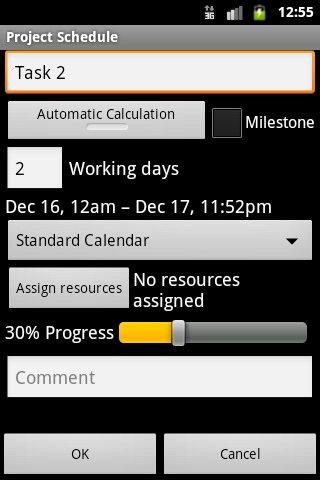 schedule making app