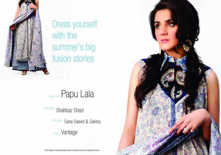 Subhata Designer Lawn Collection 2012 By Shariq Textiles Aanchalmag