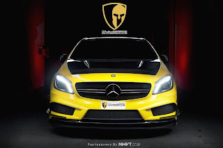 Mercedes A45 AMG im Black Series Look von Mulgari und RevoZport