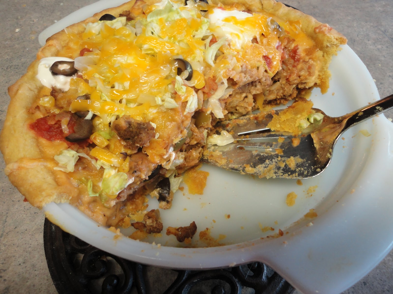 The Frickin Chicken Taco Pie