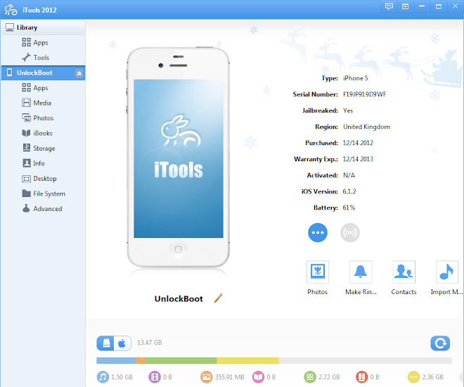 iTools: iPhone 5 install iPA apps with iTools