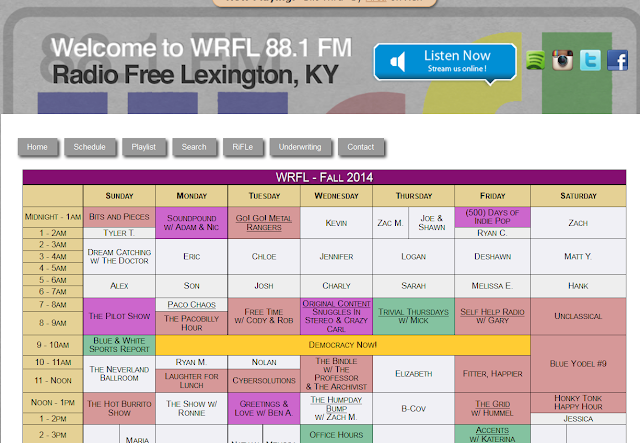 http://wrfl.fm/en/schedule/