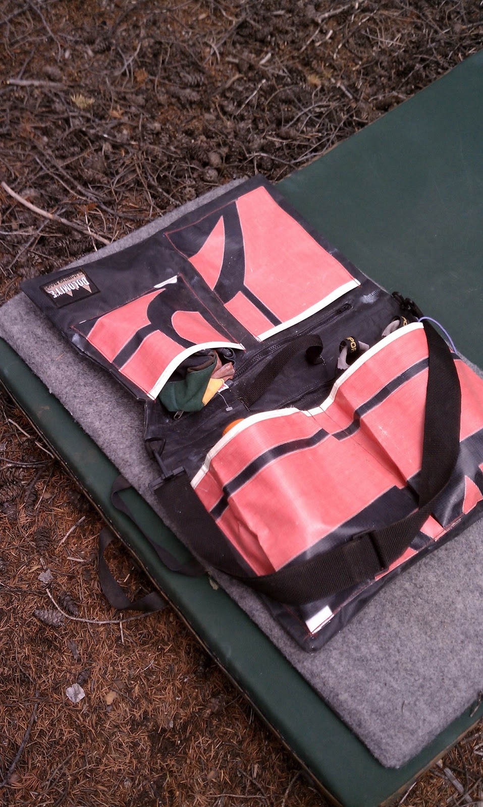 Bouldering the Backwaters Montana Bouldering Dolomite Climbing Bags