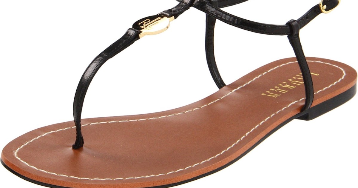 ralph lauren navy sandals