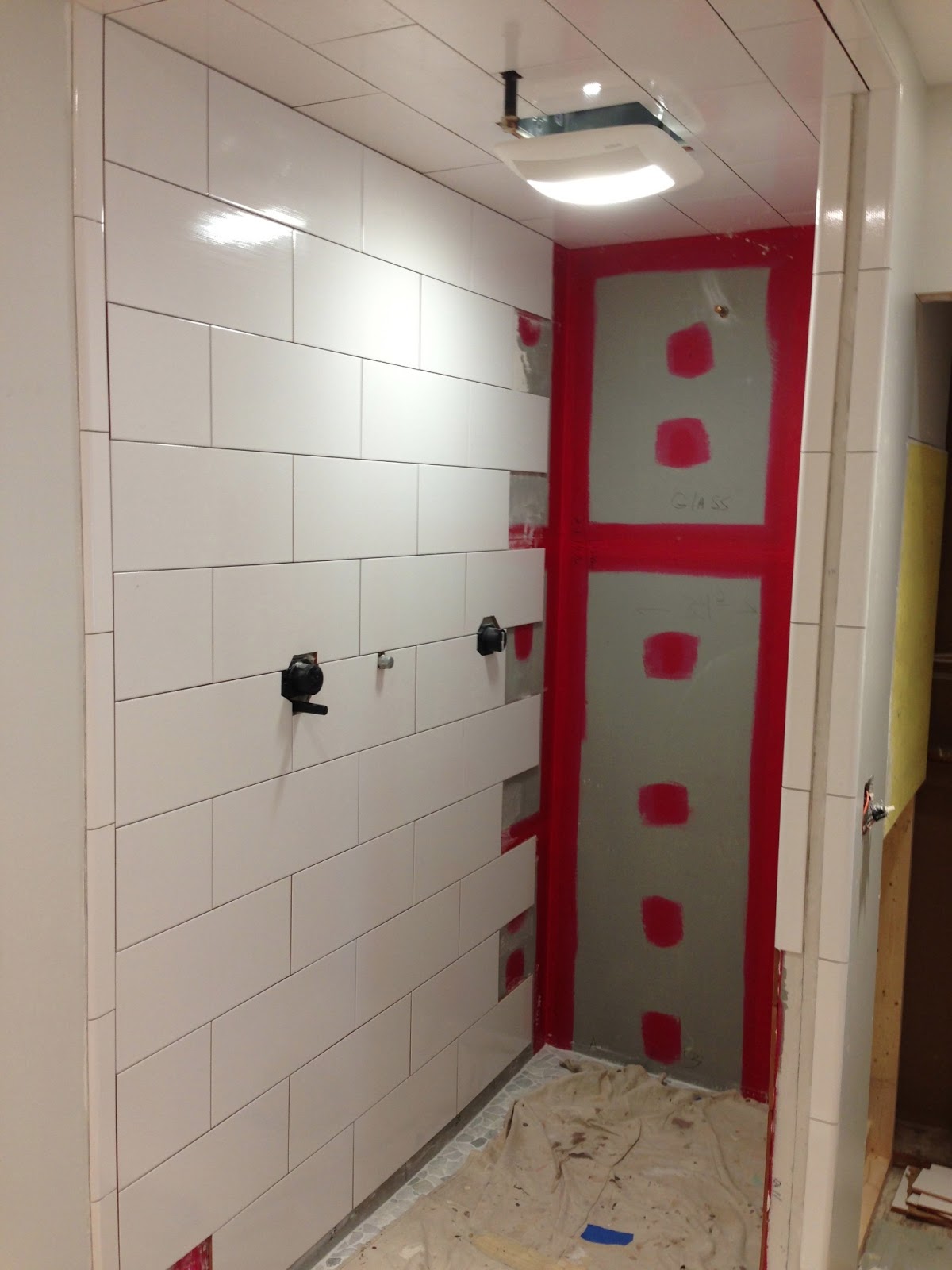 the evolution of a bathroom Through the Front Door